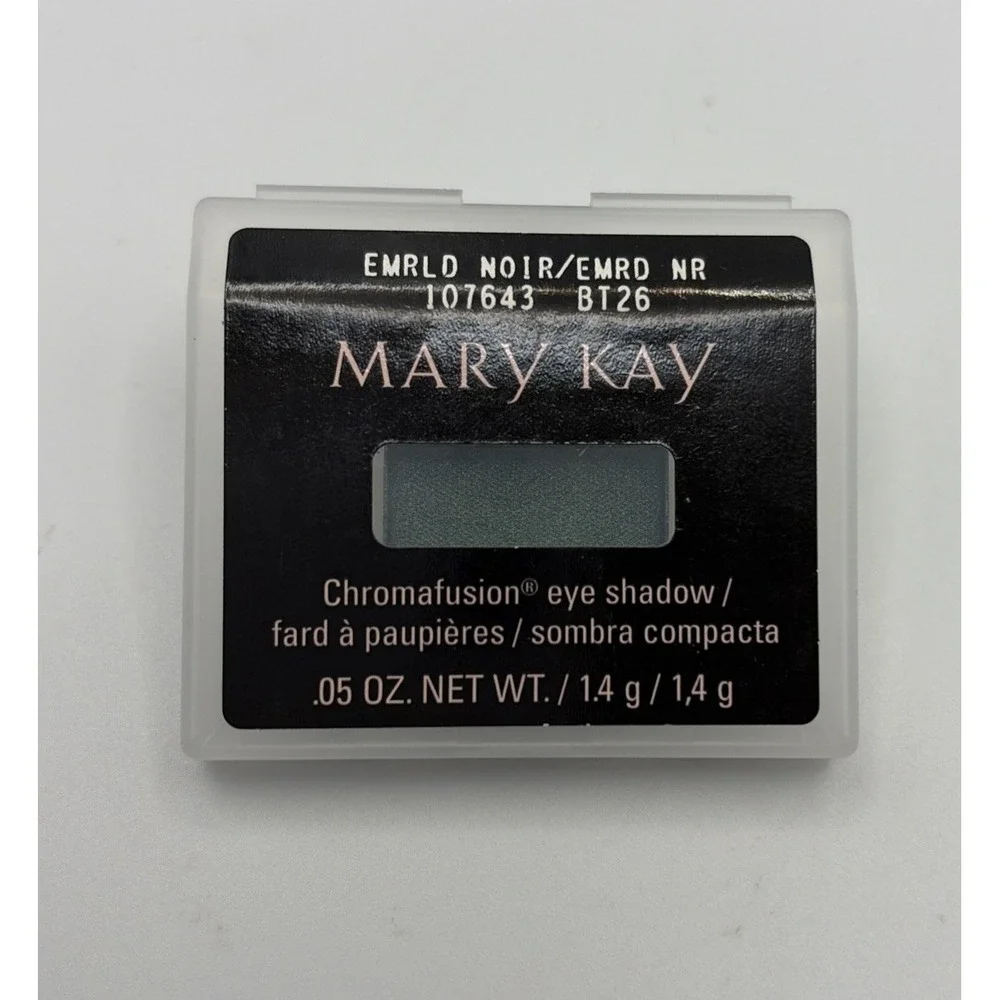 Mary Kay CHROMAFUSION EYE SHADOW 0.05 Oz Emerald Noir 107643 New